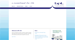 Desktop Screenshot of bpl-us.com